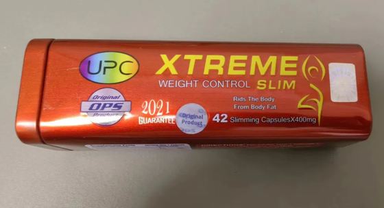 Xtreme Slim Weight Loss Capsules Long Iron Box GMP Standard